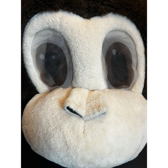 Dan Dee Big Greeter Heads | Mascot Monkey Mask Plush Costume Halloween | VTG GUC - Picture 2 of 9